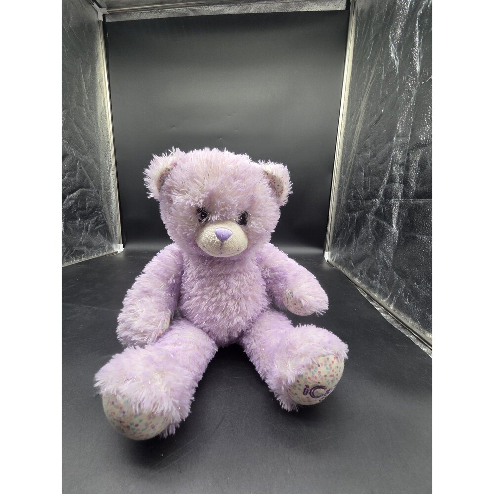Build A Bear Plush 2009 Icarly Purple Silver Sparkle